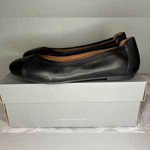 Women’s Vionic Caroll ballet flats, black leather, size 9 wide
